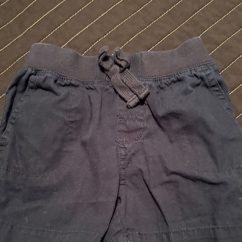 Ralph Lauren Dark Navy Drawstring Kids Shorts